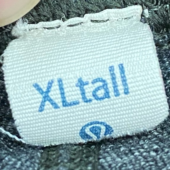 LULULEMON Athletica Heathered Black Kung Fu Men’s Pants Size XL Tall - Picture 15 of 16